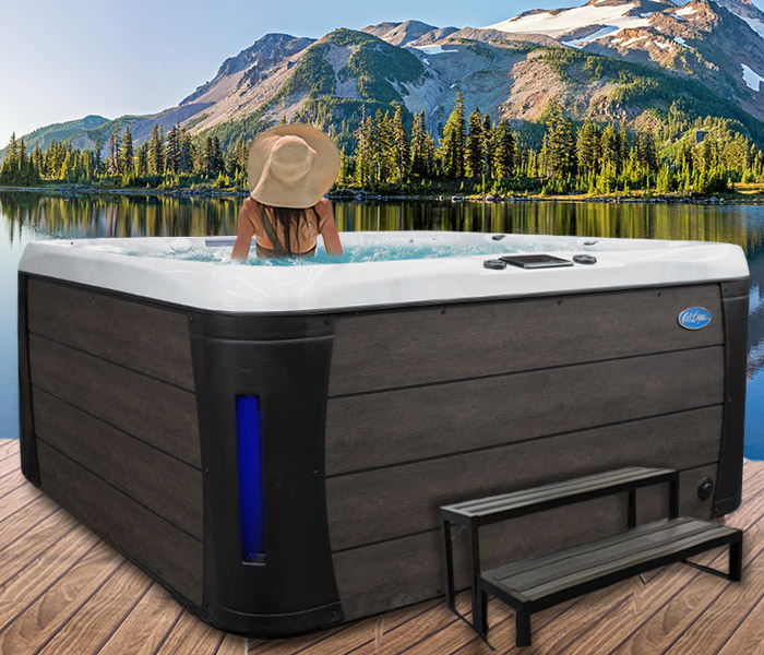 Calspas hot tub being used in a family setting - hot tubs spas for sale Rush Valley